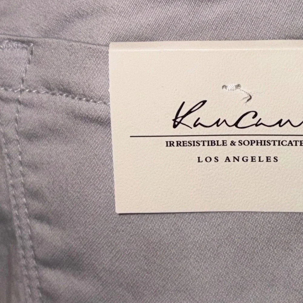 KanCan Womens High‎ Rise Skinny Jeans Light Grey KC5002VS Cut 2174 NWT 7 (27